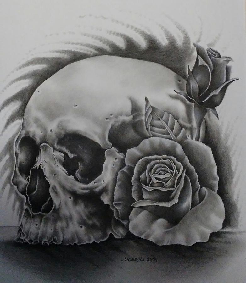 Death Blooms Drawing by Don Jasinski - Fine Art America