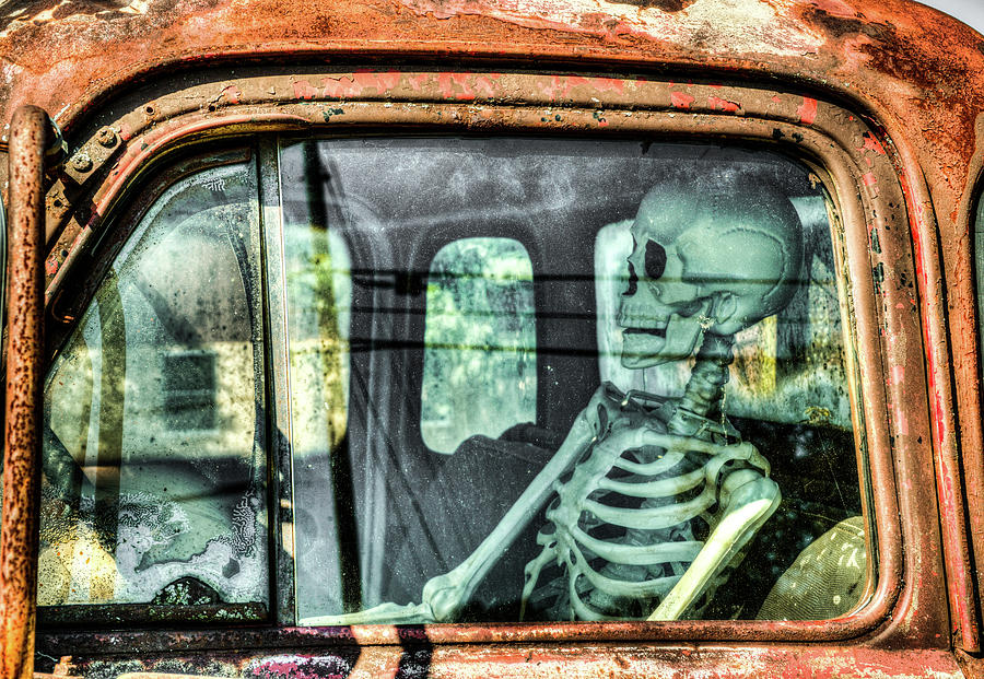 Death Drives the Truck Photograph by Douglas Barnett