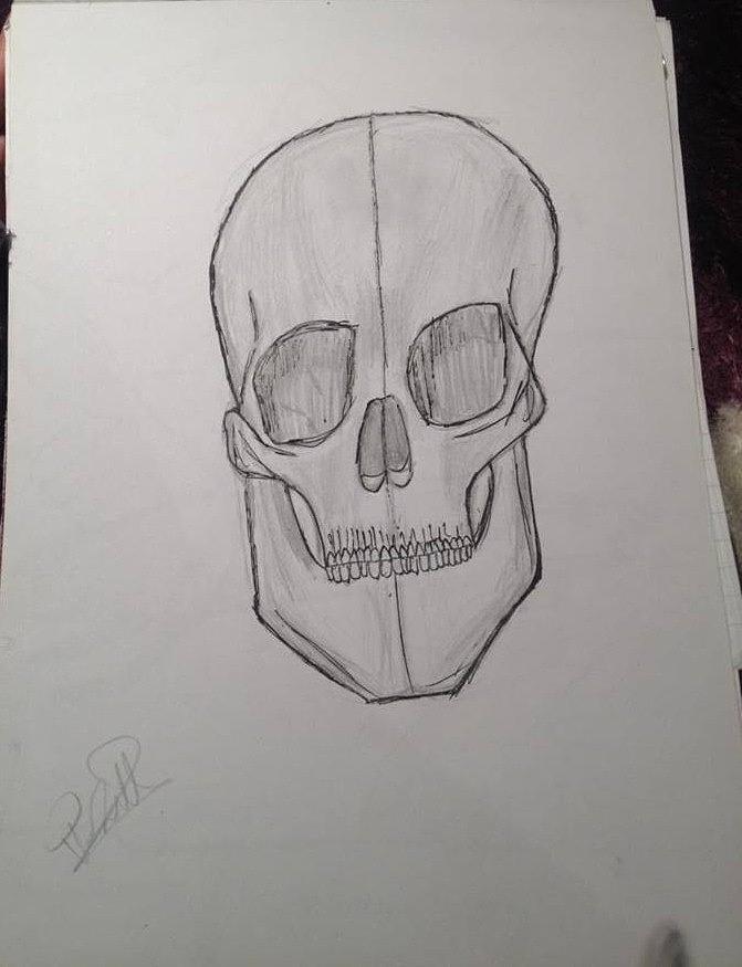 Death Drawing by Mariam Ziani - Fine Art America