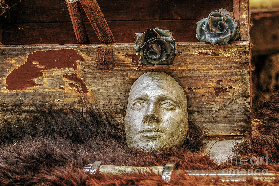 Death Mask Photograph by Randy Steele