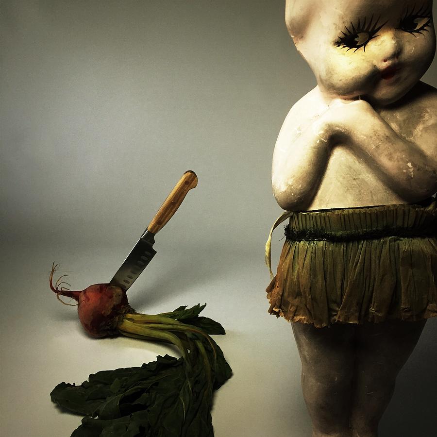 Halloween Photograph - Death Of A Vegetable by Subject Dolly