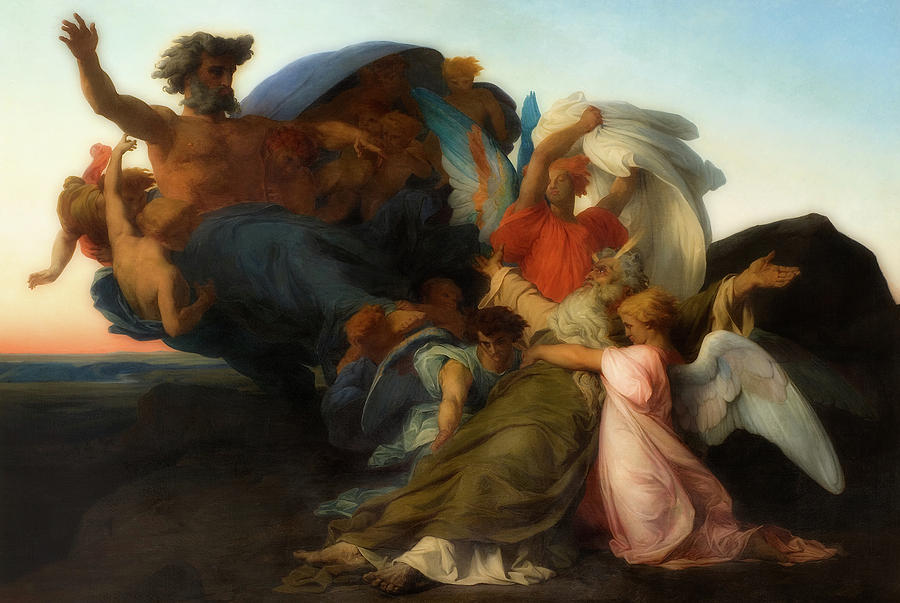 Death Of Moses Painting By Mountain Dreams Fine Art America   Death Of Moses Alexandre Cabanel 