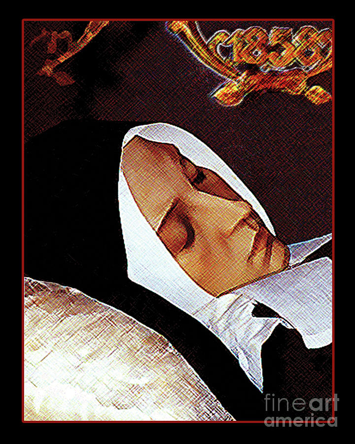 Death of St. Bernadette - DPDOB2 Painting by Dan Paulos