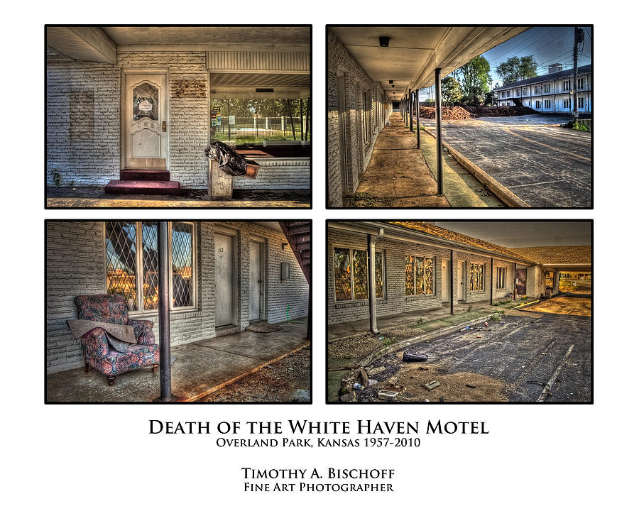 Kansas City Photograph - Death of the White Haven Motel P01 by Timothy Bischoff