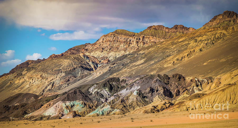 Death Valley Artists Palette Photograph by Blake Webster