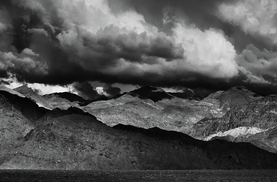 Death Valley Black and White Photograph by Kyle Hanson