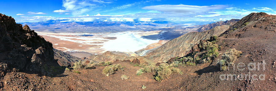 Death Valley Dantes View Panorama Photograph by Adam Jewell