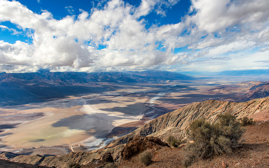 Death Valley From Dante's View Photograph by Mark Hammerstein - Fine ...