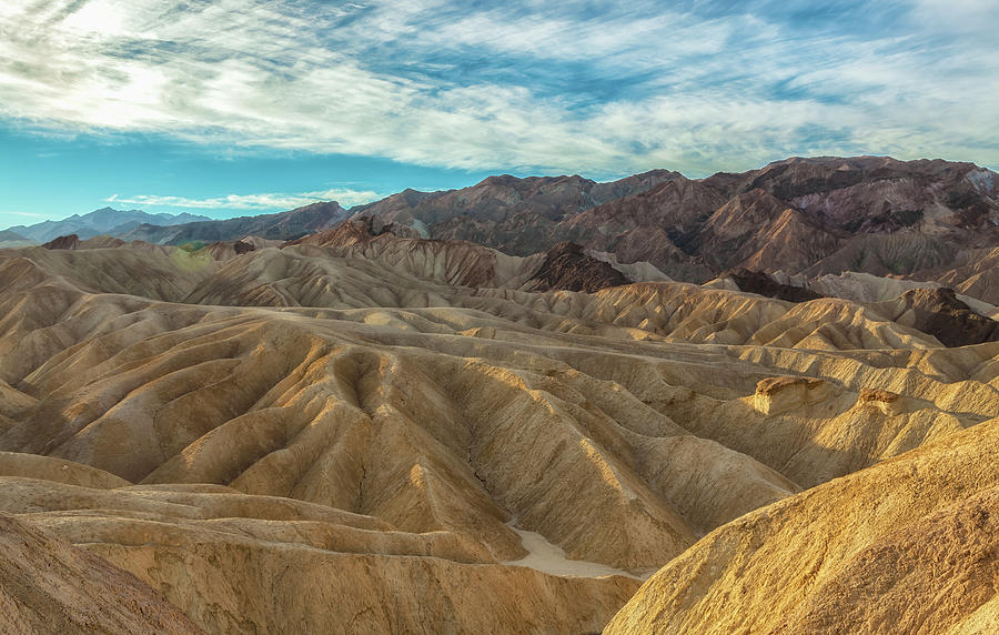 Death Valley Grooves Photograph by Jonathan Nguyen