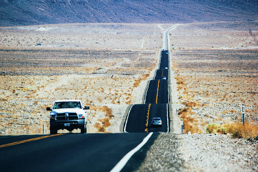 Death Valley Highway road Photograph by Francesco Riccardo Iacomino