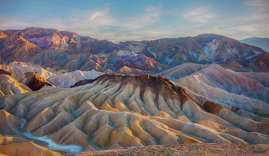 Death Valley Palette  Photograph by Patricia Dennis
