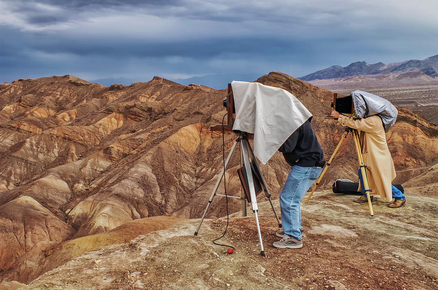 Death Valley Photographers Photograph by Jim Dollar