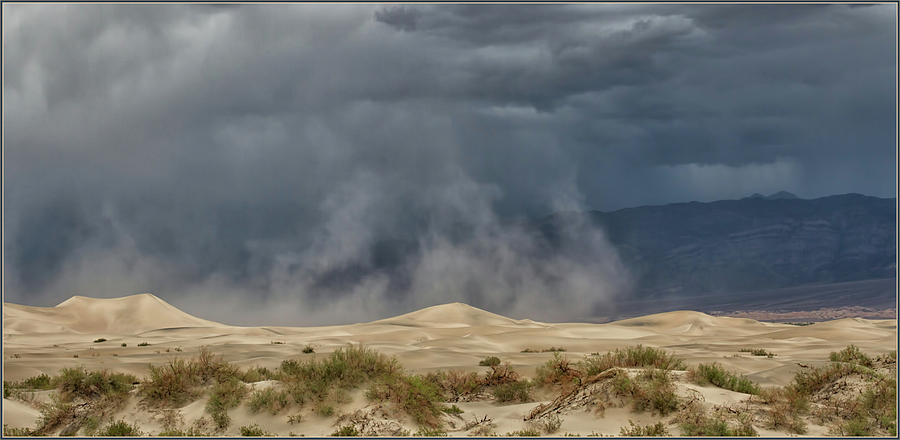 Death Valley Sandstorm 4470 Photograph by Deidre Elzer-Lento