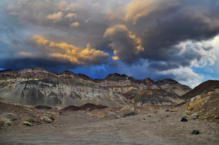 Death Valley Sunset Storm Photograph by Kyle Hanson