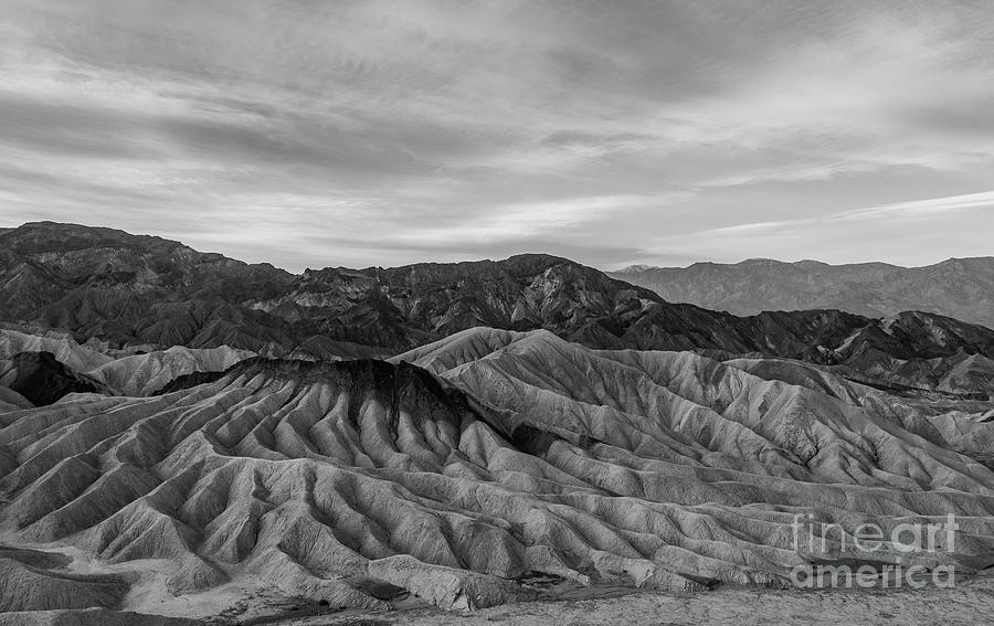 Death Valley Undulating Hills  Photograph by Jeff Hubbard