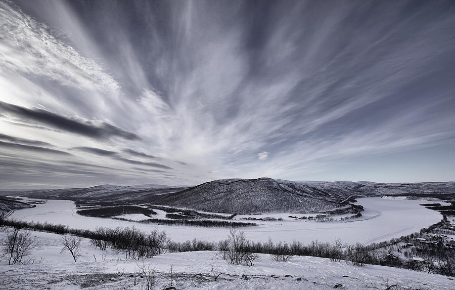 Deatnu Valley Scenery Photograph by Pekka Sammallahti