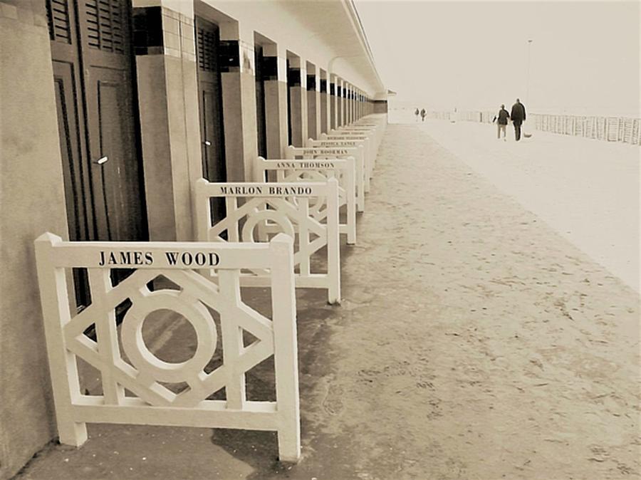 Deauville Beach Photograph