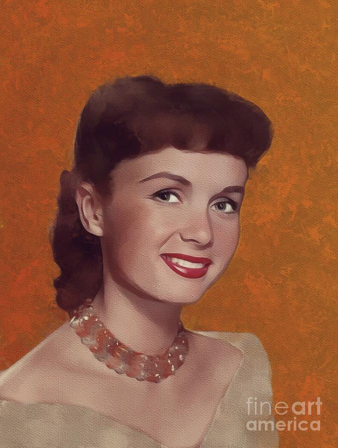 Debbie Reynolds, Hollywood Legend Painting by Esoterica Art Agency ...