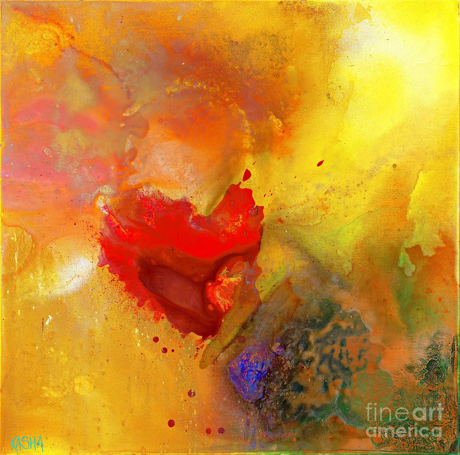 Deborahs Heart Painting by Kasha Ritter