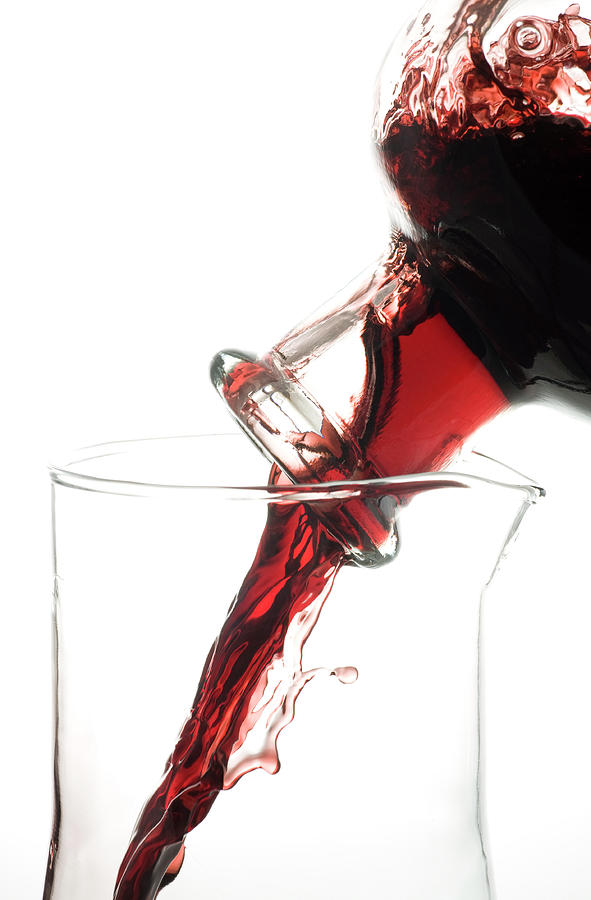 Decanting Red Wine Photograph by Frank Tschakert