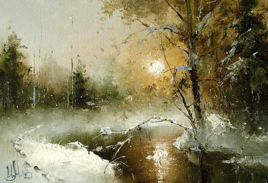 December 31 Painting by Igor Medvedev