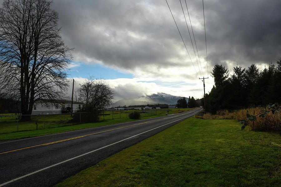 December Country Road Photograph by Tom Cochran