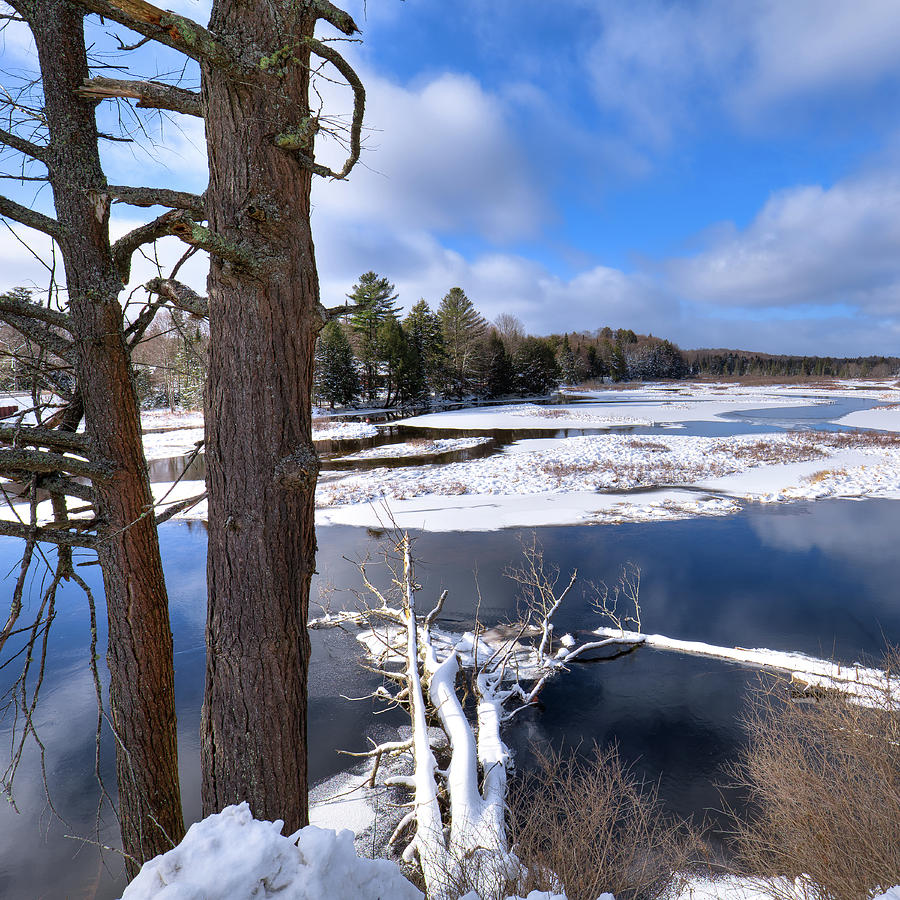 December in Old Forge Photograph by David Patterson