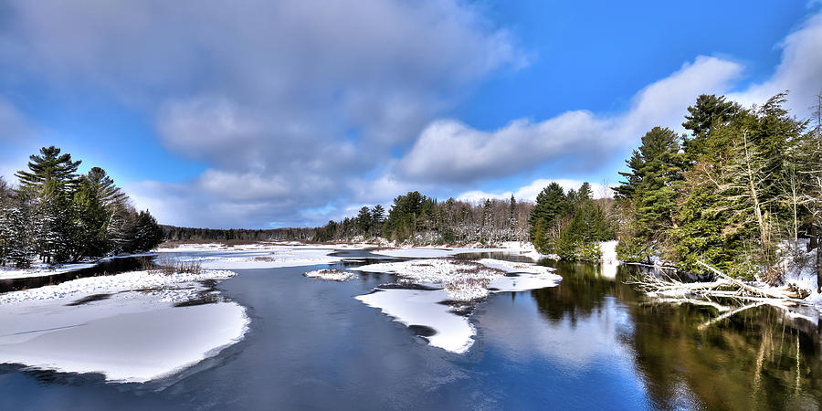 December in the Adirondacks Photograph by David Patterson