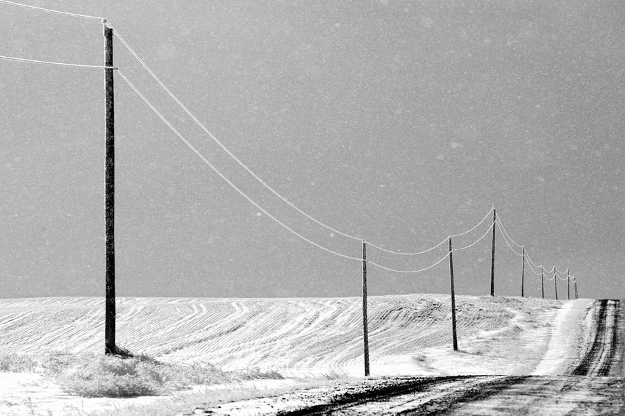 Winter Photograph - December Drive by Todd Klassy