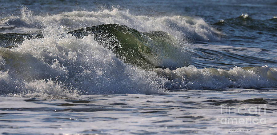 December Surf Photograph by Sandra Huston