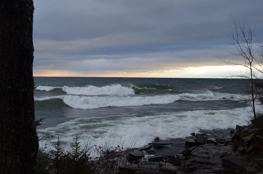 December Waves Photograph by Hella Buchheim