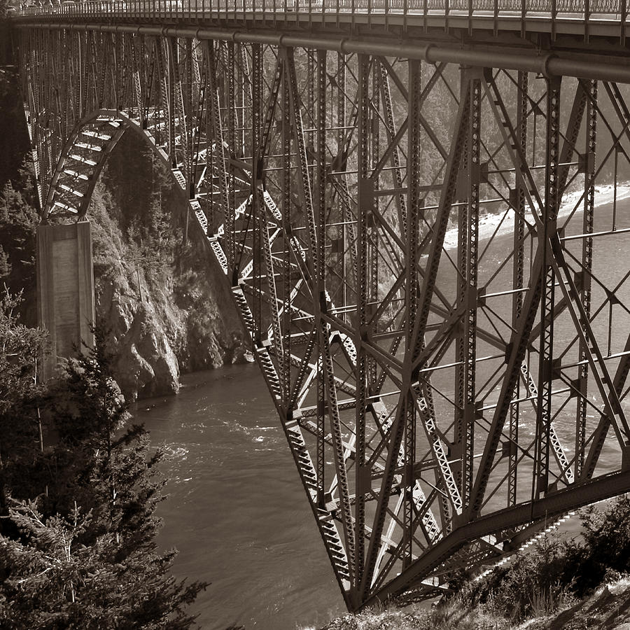 Deception Pass Bridge Photograph by Joseph G Holland