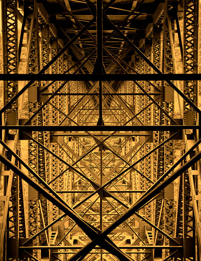 Deception Pass Bridge Digital Art by Ken Taylor