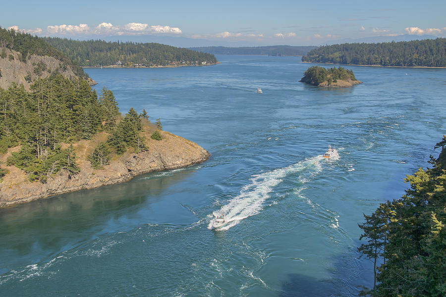 Deception Pass - Eastbound Photograph by Kristina Rinell