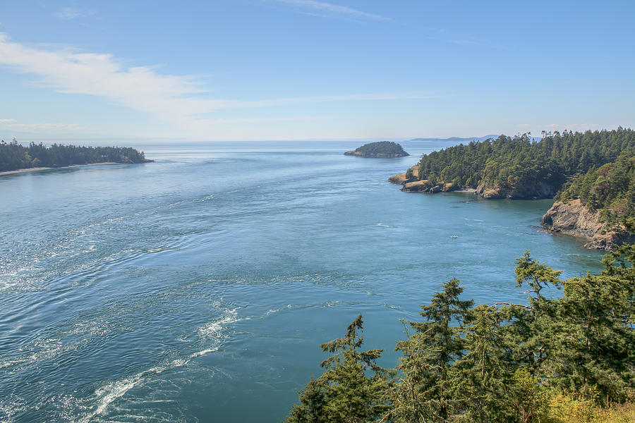 Deception Pass - Westbound Photograph by Kristina Rinell - Fine Art America