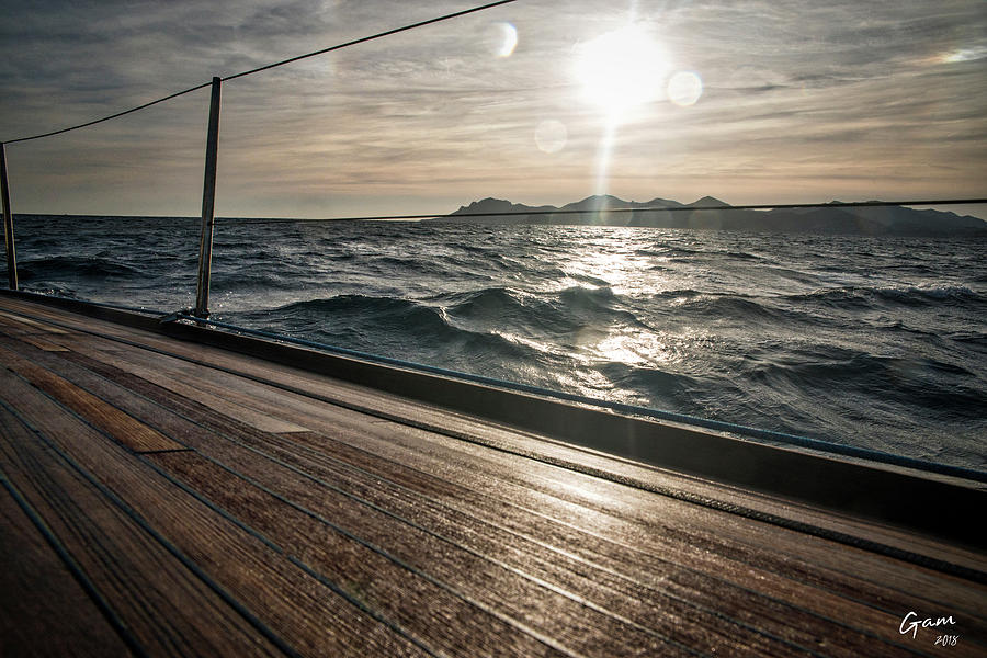 Deck sunset by Stephane GAMELIN Deck sunset by Stephane GAMELIN