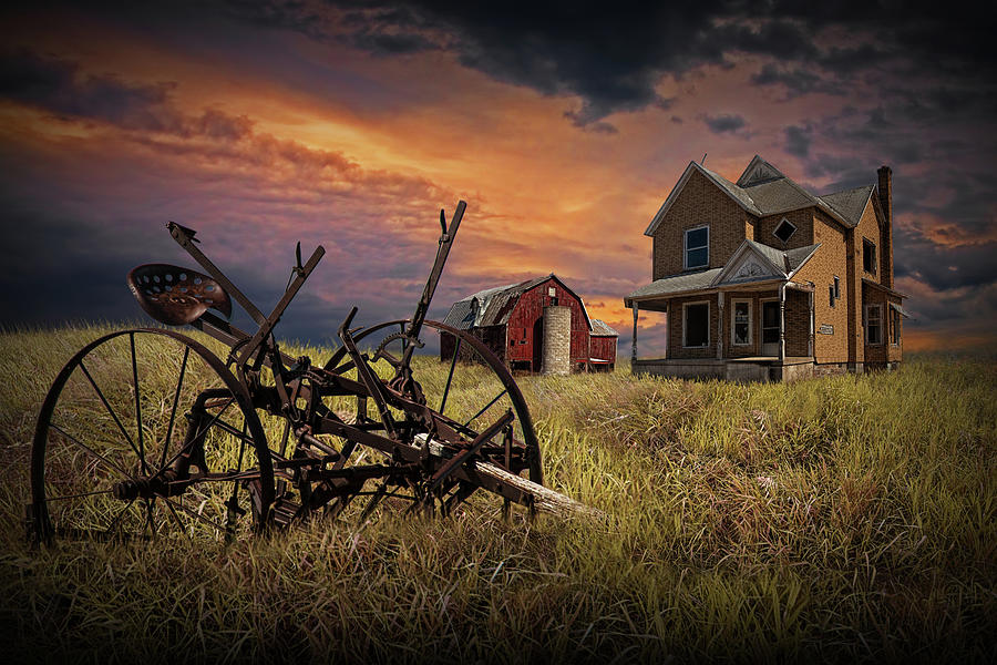 Decline of the Small Farm No.10 Photograph by Randall Nyhof