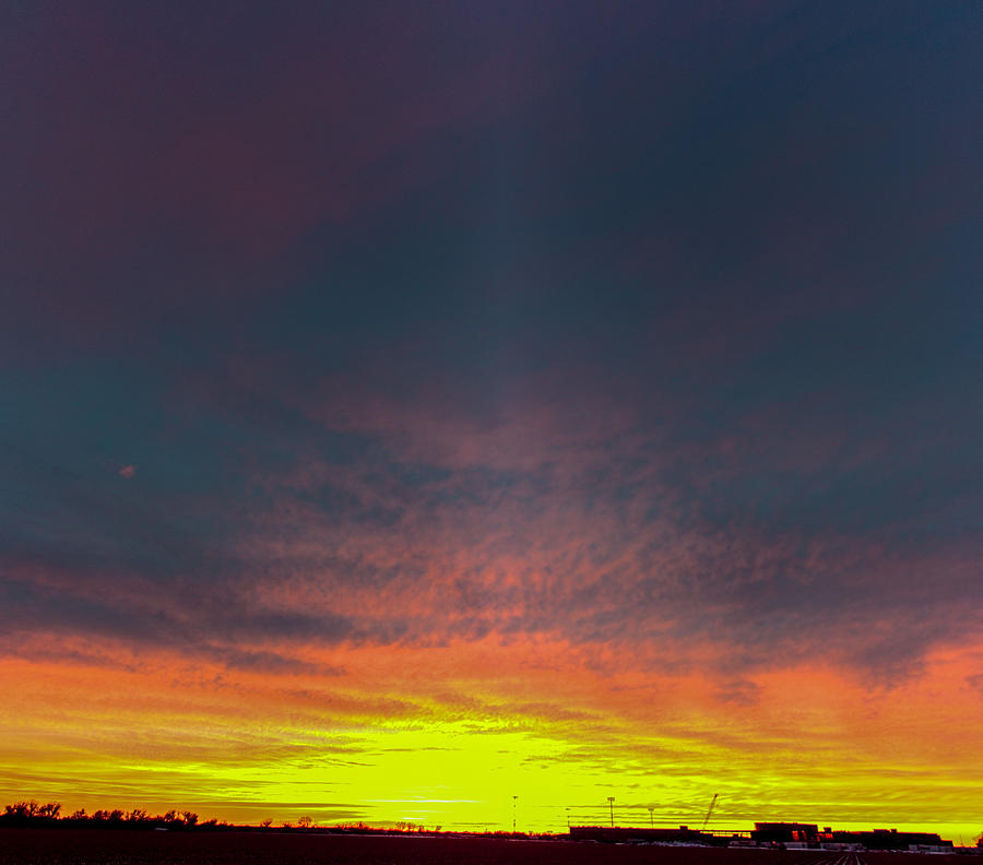 December Nebraska Sunset 001 Photograph by NebraskaSC