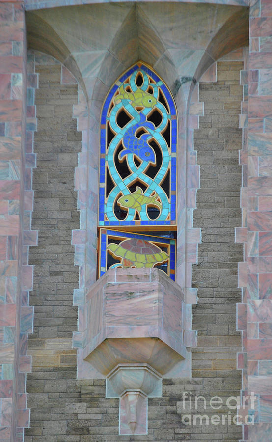 Art Deco Photograph - Deco Fish Window by Jost Houk Art Deco Photograph - Deco Fish Window by Jost Houk