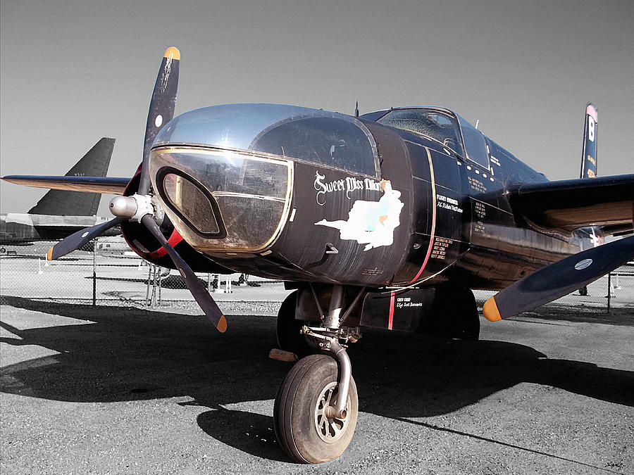 Decommissioned A-26C Invader Photograph by Glenn McCarthy Art and Photography