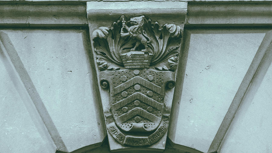 Aged Photograph - Decorative Keystone Architecture Details C by Jacek Wojnarowski Aged Photograph - Decorative Keystone Architecture Details C by Jacek Wojnarowski