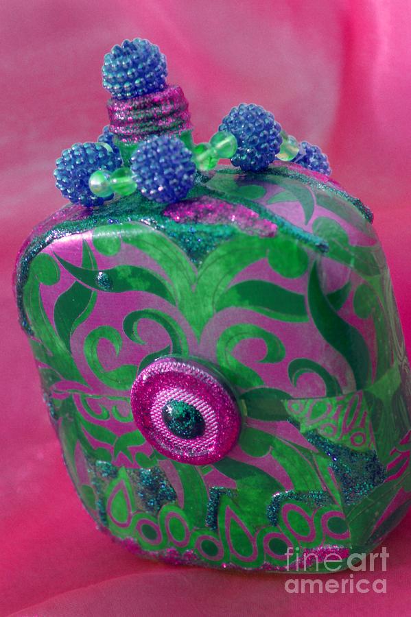 Green Photograph - Decorative Pink Bottle by Tamarra Tamarra Green Photograph - Decorative Pink Bottle by Tamarra Tamarra