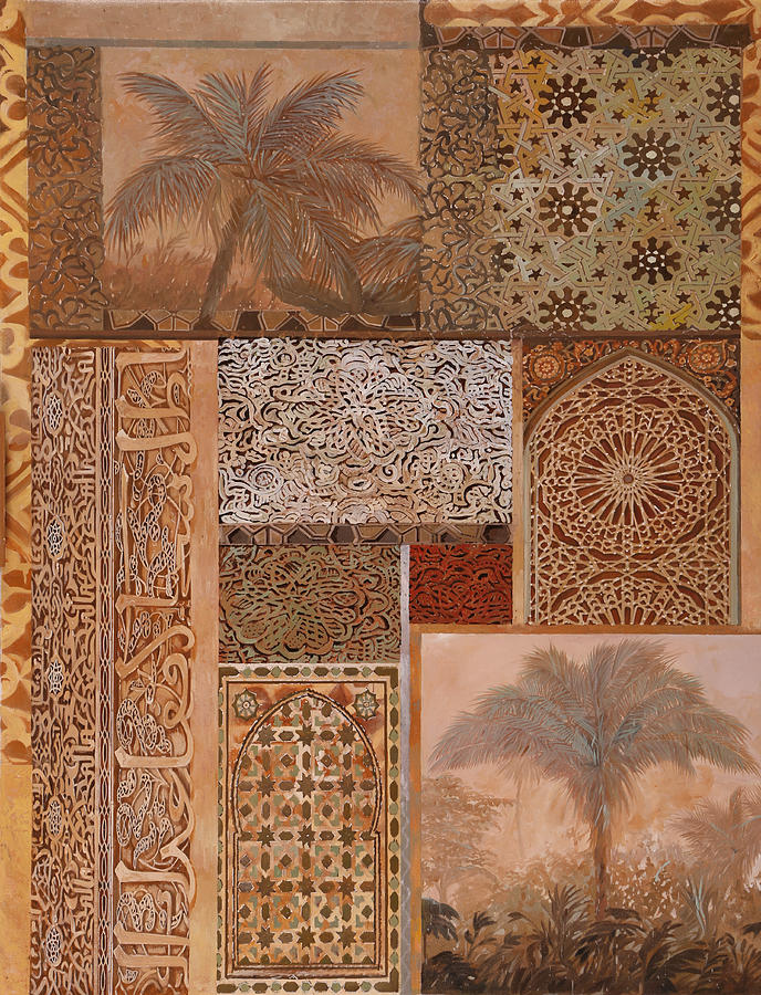 Decorazione Arabesca Painting