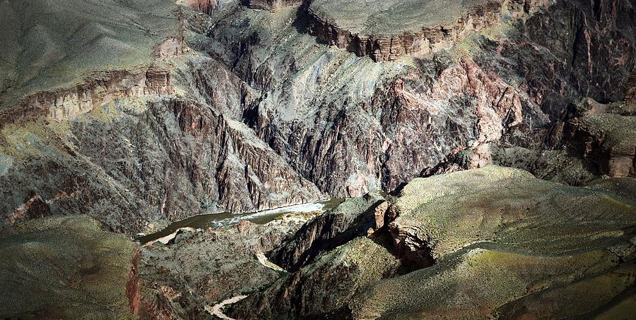 Deep Canyon River Rapids Photograph by Nadalyn Larsen