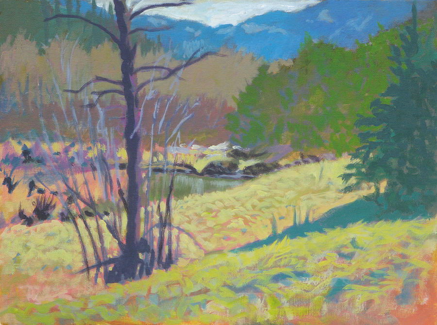 Deep Creek Bend Painting by Robert Bissett