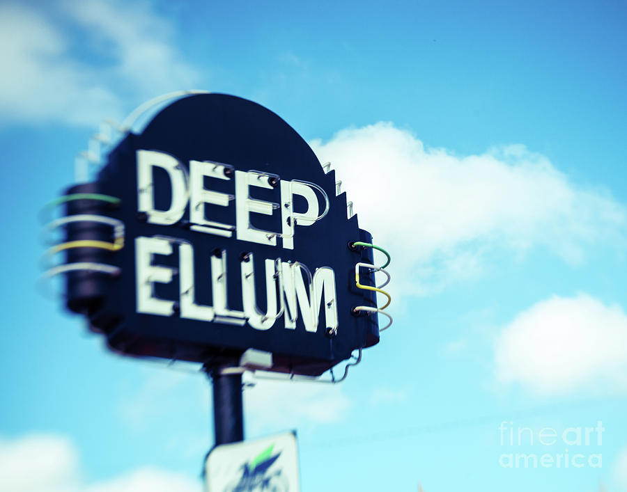 Deep Ellum Big D Photograph by Sonja Quintero