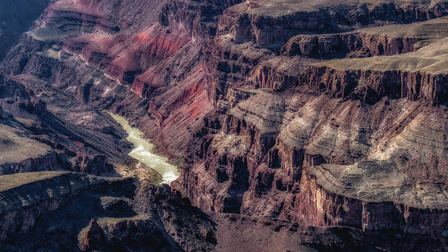 Deep in the Canyon Photograph by James Barber