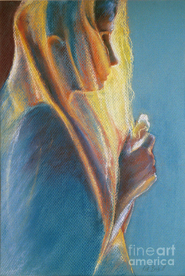 Deep in Thought Pastel by Kate Bedell