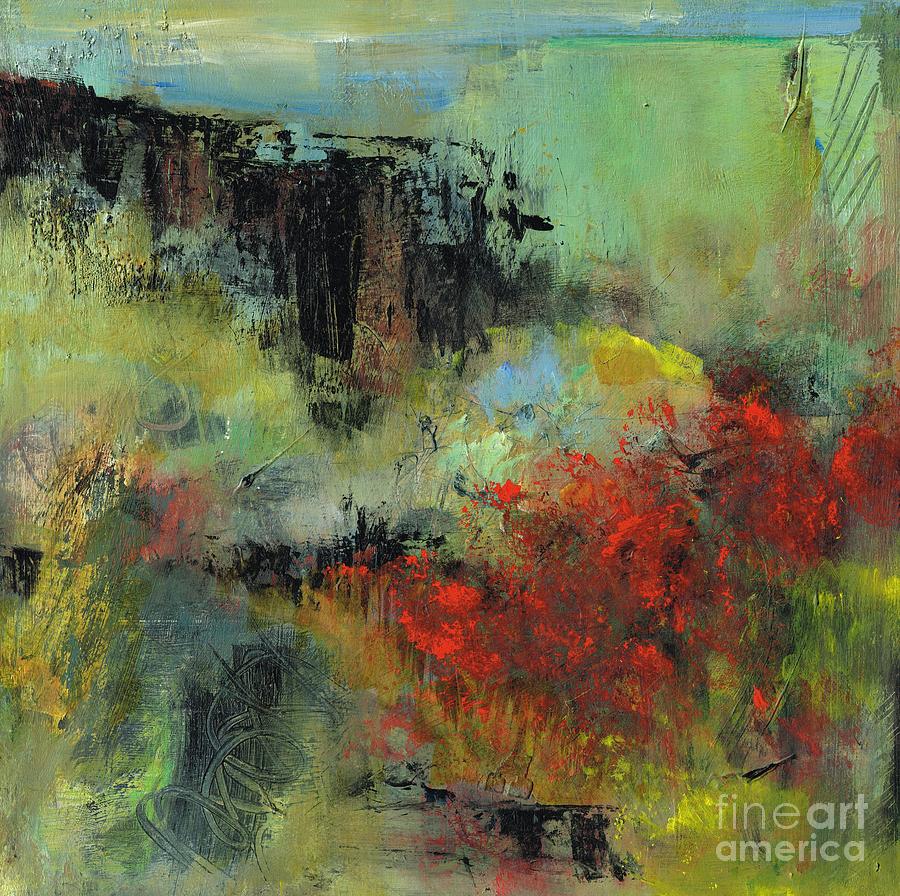 Deep into the Canyon Painting by Frances Marino