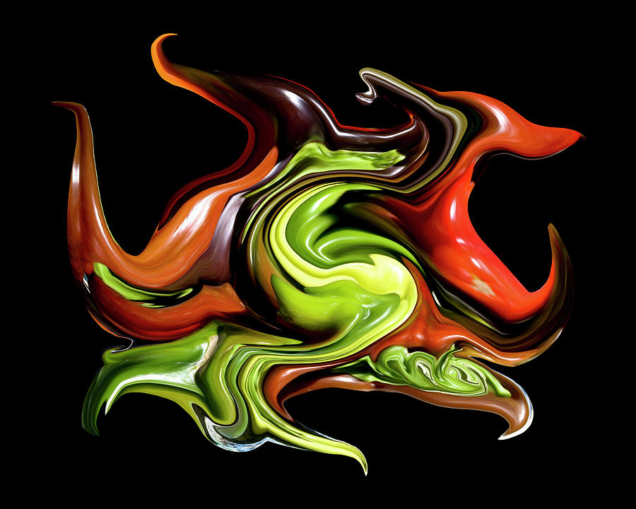 Deep Peppers Digital Art by Robert Woodward